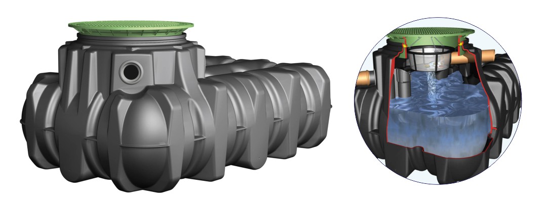 Teravolt Sp. z o.o. - Zbiorniki podziemne na wodę deszczową Platin